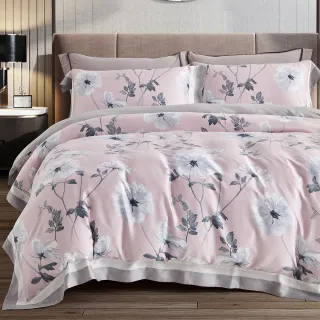 【Lily Royal】60支天絲 山茶花系 被套床包組