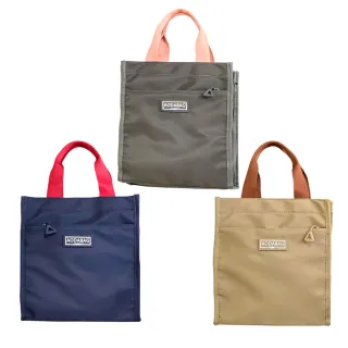 【COMET】交換禮物 多功能防水手提袋(拉鍊便當袋 媽媽包 補習袋 手提包 餐帶 環保袋 便當袋 拉鍊手提袋/09