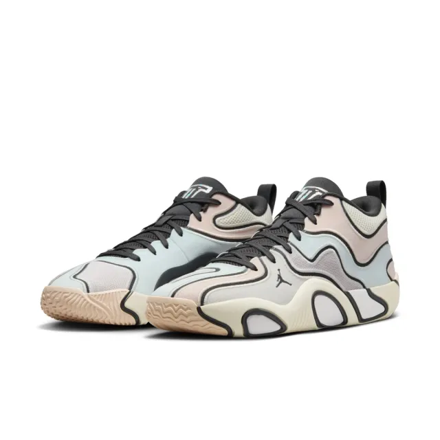 【NIKE 耐吉】運動鞋 籃球鞋 男鞋 JORDAN TATUM 3 PF 喬丹 粉筆 彩色塗鴉 漩渦(FZ6601008)