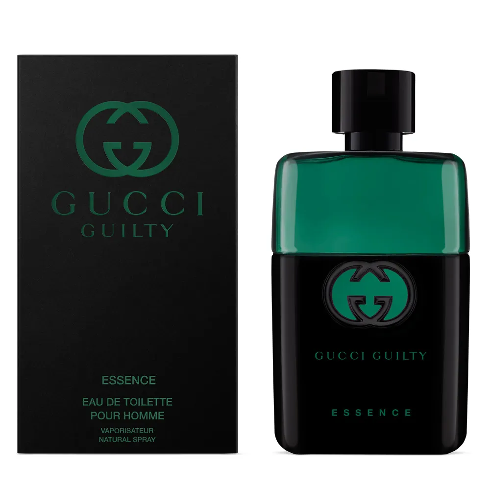 【GUCCI 古馳】GUILTY ESSENCE 罪愛真摯男性淡香水90ml(專櫃公司貨)