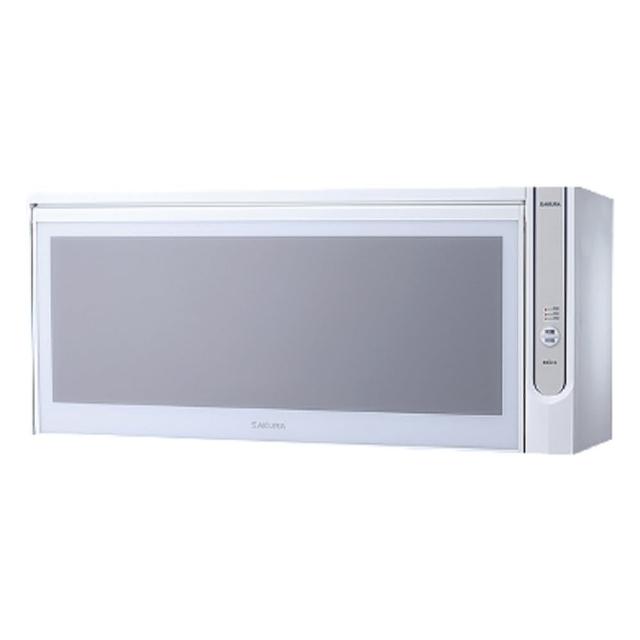 【SAKURA 櫻花】80cm懸掛式臭氧殺菌烘碗機(Q7565BWL 原廠保固服務 基本安裝)