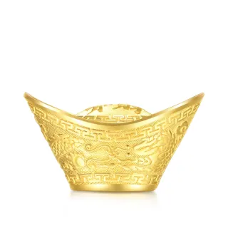 【點睛品】金元寶 黃金擺件_計價黃金(約5錢)