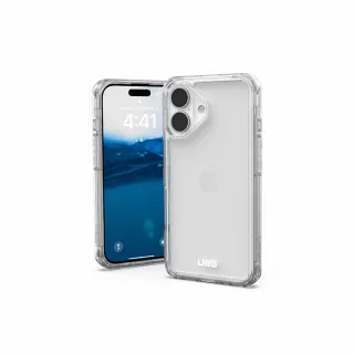 【UAG】iPhone 16 耐衝擊全透保護殼-極透明(支援無線充電)