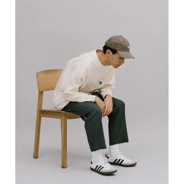 【plain-me】男女款Billy Pants 斜紋棉比例神褲 褲子 PLN3565(長褲 休閒褲)