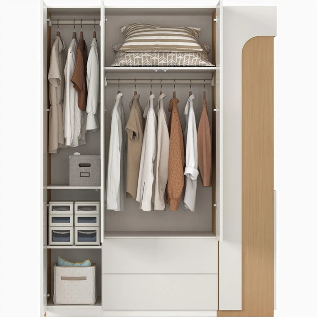 hoi! 好好生活 預購60天★林氏木業椰子糖系列四門衣櫃組