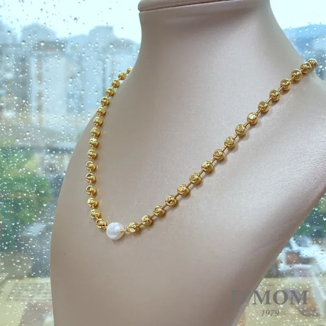 【DMOM】時尚圓珠珍珠項鍊