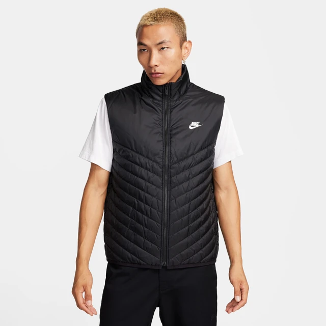 NIKE 耐吉 羽絨背心 男 保暖 AS M NK TF WR MIDWEIGHT VEST 黑 FB8202-011