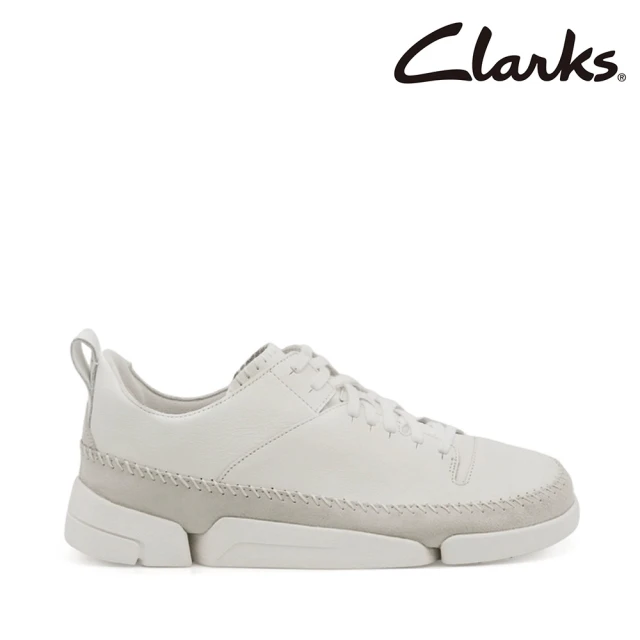 Clarks 男鞋 三瓣鞋2.0 Trigenic2 Tact手工縫線工藝設計輕盈寬楦休閒鞋(CLM80736C)