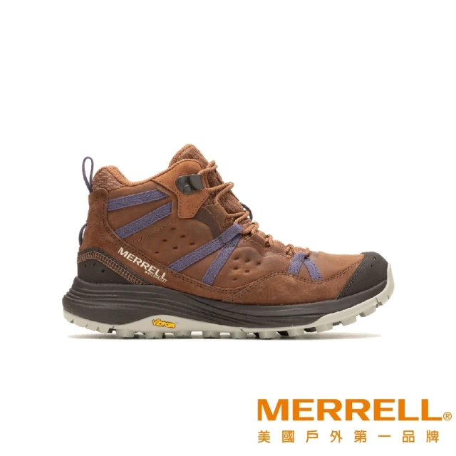 MERRELL SIREN 4 TRAVELLER MID WP 女 戶外登山鞋 棕藍(ML037894)