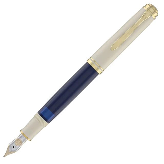 Pelikan 百利金 M800 限定 奶油藍鋼筆(m800 special collection)