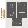 【ASSARI】艾恩雙人座貓抓皮獨立筒沙發