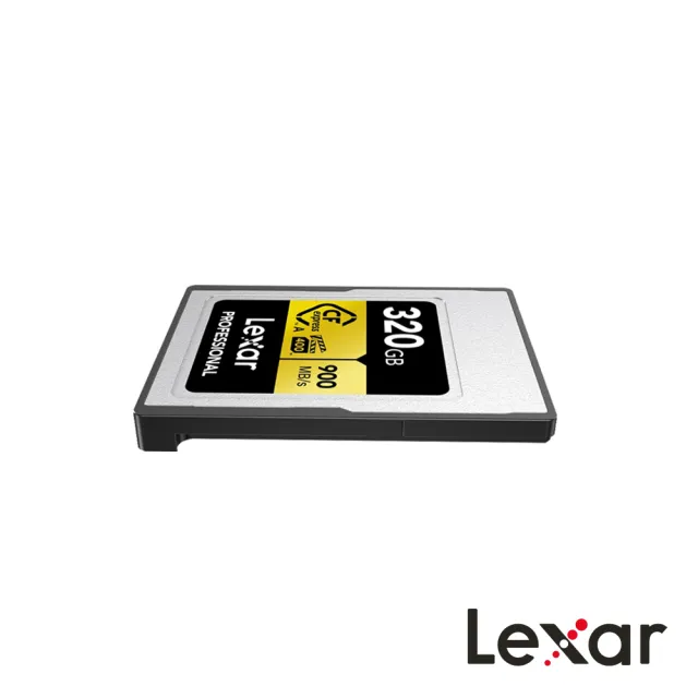 【Lexar 雷克沙】Professional Gold Series 專業CF卡 Cfexpress Type A Card 320GB(公司貨)