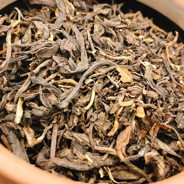 【藏古祥館】花園茶廠景邁山古樹20年古樹生茶+紫陶茶倉(景邁山 古樹生茶 紫陶茶倉)
