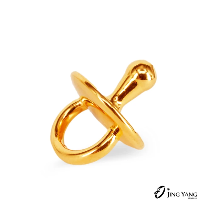 JING YANG 晶漾 黃金耳環船錨(0.35錢±0.05