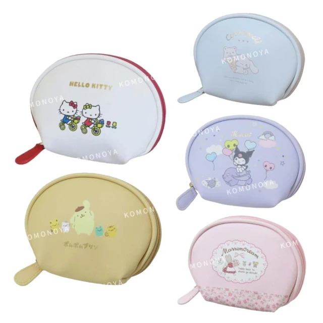 小禮堂 Sanrio 三麗鷗 尼龍兩用束口後背袋 - 格紋款