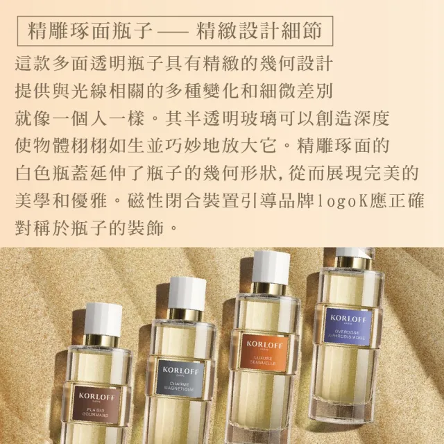 【Korloff】Korloff PARIS 淡香精 100ml(任選)