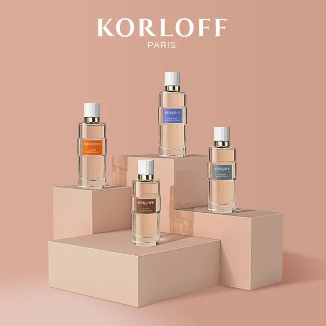 【Korloff】感官媚惑系列-怦然魅力女性淡香精100ml(專櫃公司貨)