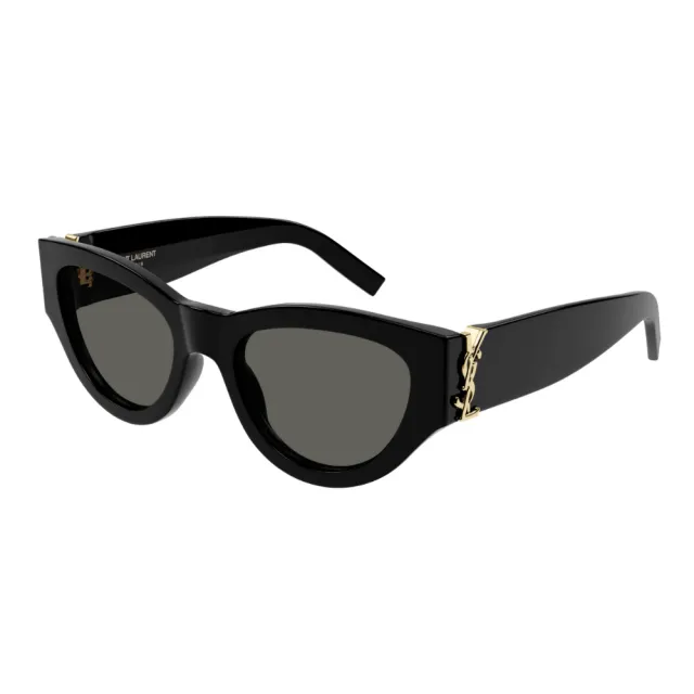 【YSL】膠框抗UV太陽眼鏡(SL M94/F-001)
