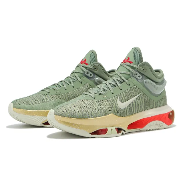 【NIKE 耐吉】籃球鞋 Air Zoom G.T. Jump 2 EP 男鞋 橄欖綠 氣墊 緩震(DJ9432-302)