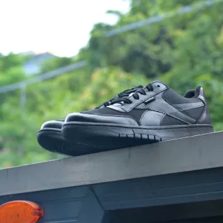 【PUHU 彪琥】拼接款休閒鞋-男款黑(100%MIT 休閒穿搭)