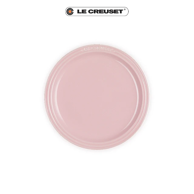 Le Creuset 瓷器圓盤19cm(亮粉)