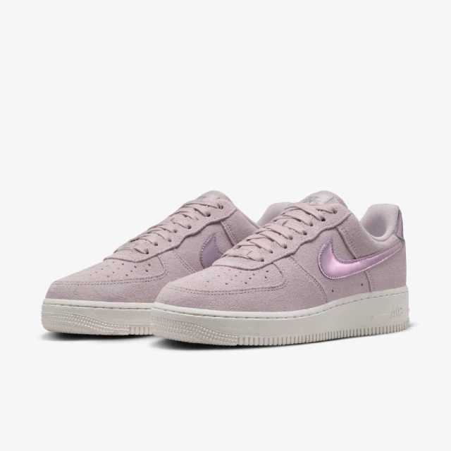 NIKE 耐吉 休閒鞋 Wmns Air Force 1 07 SE 女鞋 紫 麂皮 AF1(HJ4401-001)