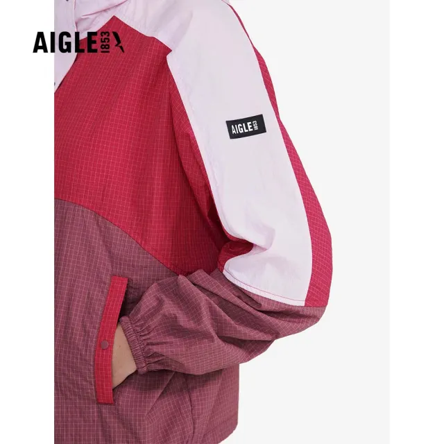 【AIGLE】女 防潑休閒外套 AG-FAX96 2色(女外套 防潑水外套 休閒外套)
