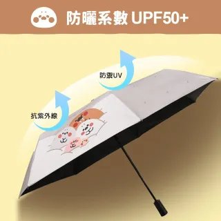 【雨傘王】無所事事小海豹聯名系列-奇幻雲朵 自動傘 折疊傘 防曬 抗UV  58CM(BigPurple超值款無維修)
