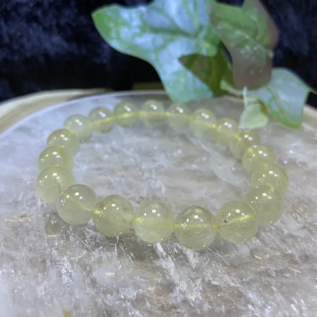 【Cozy 世界水晶原礦與茶】黃金利比亞隕石手珠 10mm+ 07-1(對應全身七個脈輪 有平衡 協調 圓滿之效)