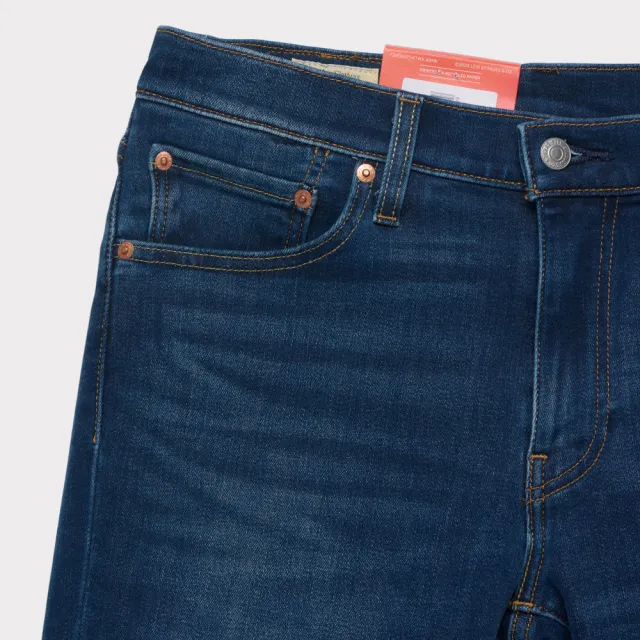 【LEVIS】男款 511 低腰牛仔褲 直筒合身牛仔褲 Warm 保暖丹寧褲 熱賣單品 04511-6141