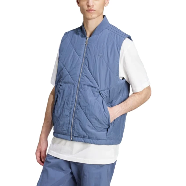 adidas 愛迪達 P ESS Q VEST 保暖 鋪棉運動背心 男 - IY2293