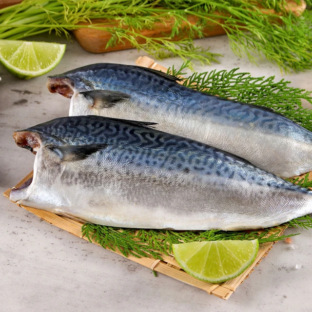 海洋之心 嚴選南方澳台灣鯖魚片｜花腹鯖｜10片組(200g/