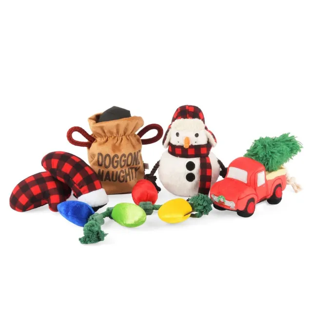 【P.L.A.Y.】節日居家系列 雪人 狗玩具 發聲 寵物玩具