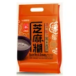 【E-BEN 一本】養生聖品 古法研磨 黑米高鈣芝麻糊/冰糖杏仁茶/高纖薏仁燕麥餐(30g 隨身包 共90小包 囤貨組)