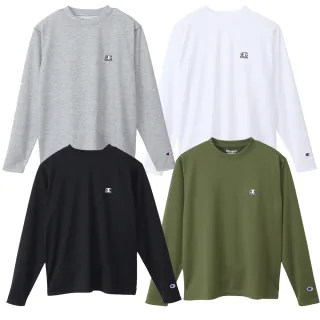 【Champion】官方直營-日本SPORTS長袖T恤運動款長T/速乾型運動練習上衣-男(4色可選)