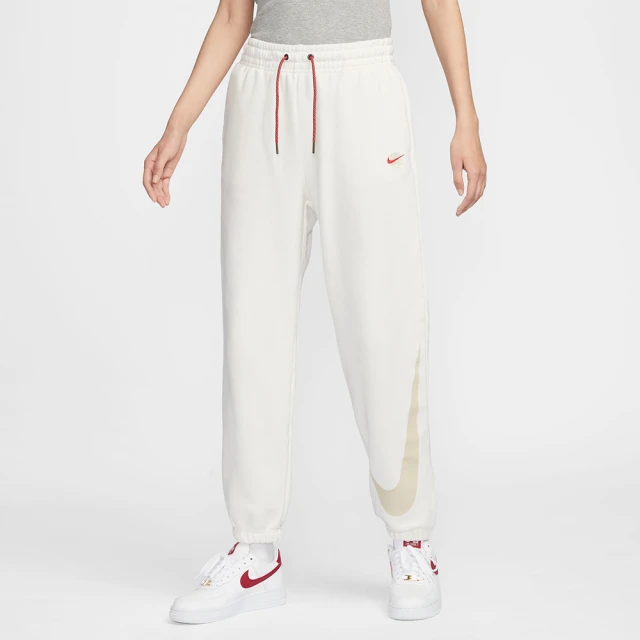 NIKE 耐吉 長褲 女 運動褲 高腰 超寬鬆 CNY新年 AS W NSW HR OS PANT 白 HV8463-133