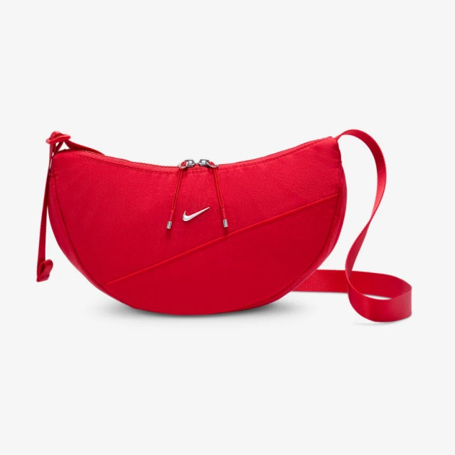 NIKE 耐吉 側背包 斜背包 小包 運動小包 隨身小包 NK AURA CRESCENT CROSSBODY 紅 HQ4370-657