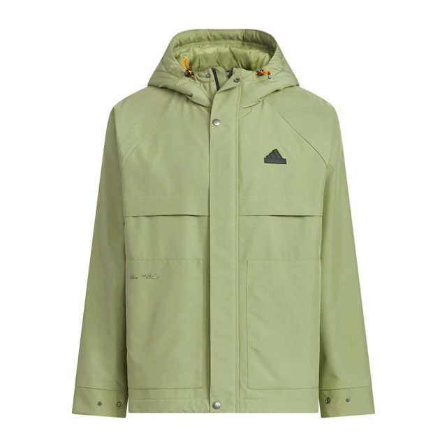 adidas 愛迪達 TH Warm JKT 男 立領外套 運動外套 休閒穿搭 防潑水 保暖 防風 綠(JI6842)