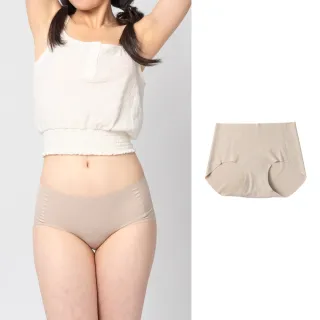 【月亮褲】超裸感無痕中腰護墊內褲女內褲(小姐不熙娣節目推薦｜隨心所欲 升級你的內在美)