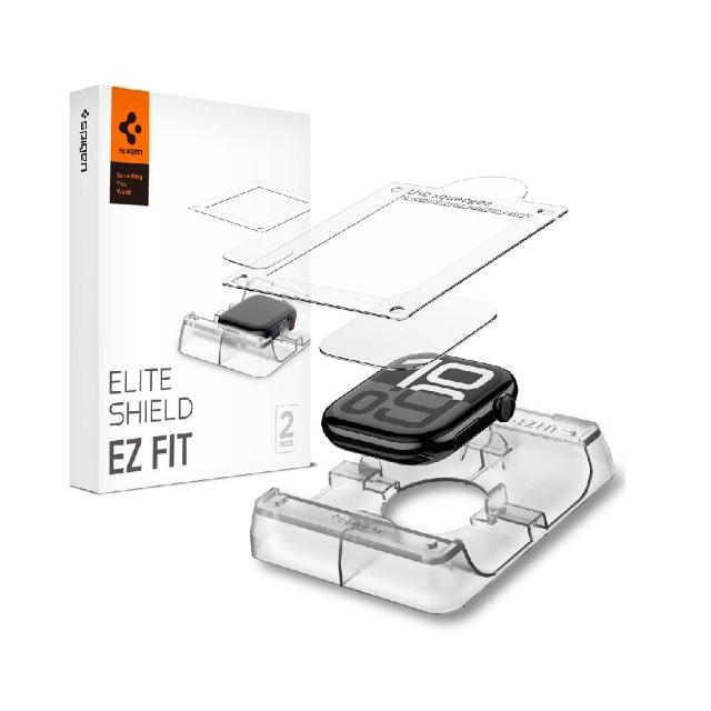 【Spigen】SGP Apple Watch 11/10_46mm/42mm_EliteShield EZ Fit-快易貼(2入)