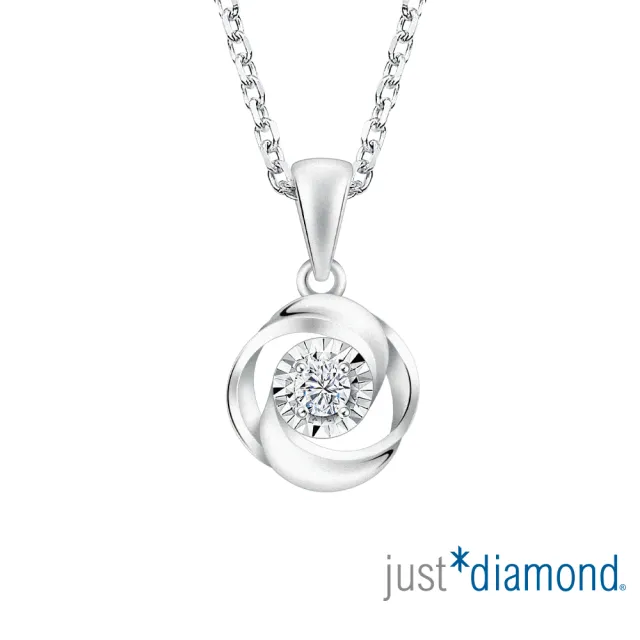 【Just Diamond】鎮金店 18K金 Dreamy 花蕾 鑽石吊墜(不含鍊)