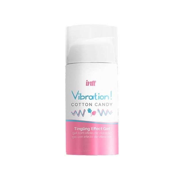 【Intt】Vibration 跳跳糖感｜高潮液 15ml  棉花糖口味 可口交(情趣職人 情趣 威而柔 潤滑液)