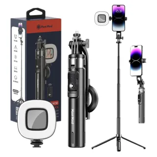 【Meet Mind】幻影2 Phantom2 多合一磁吸夾式 自拍棒 藍牙自拍棒 手機支架