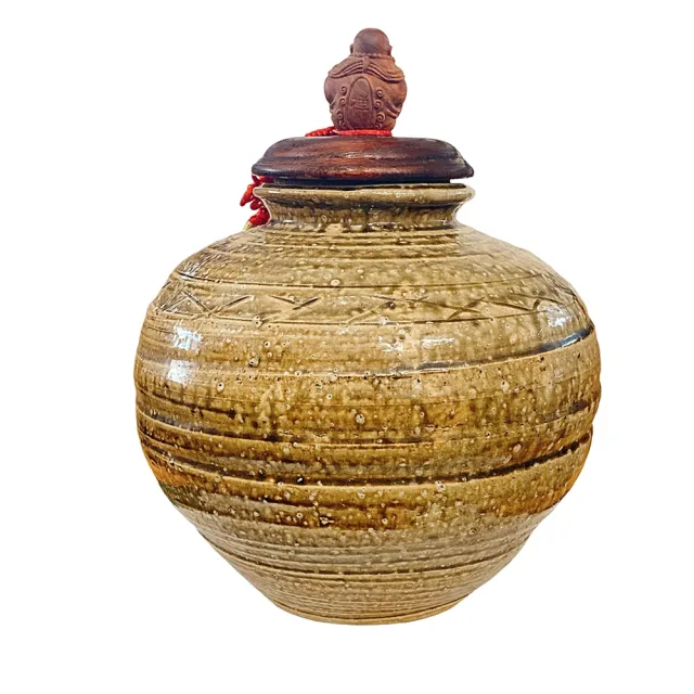 【藏古祥館】20年古樹熟普+日本信樂燒茶倉(20年古樹熟普 日本信樂燒茶倉)