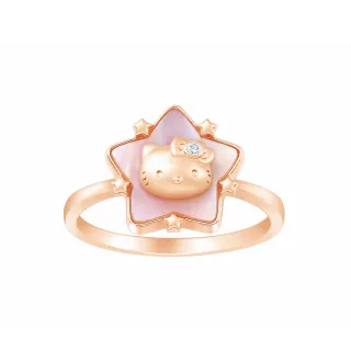 【Just Diamond】Hello Kitty讓愛轉動 鑽石戒指
