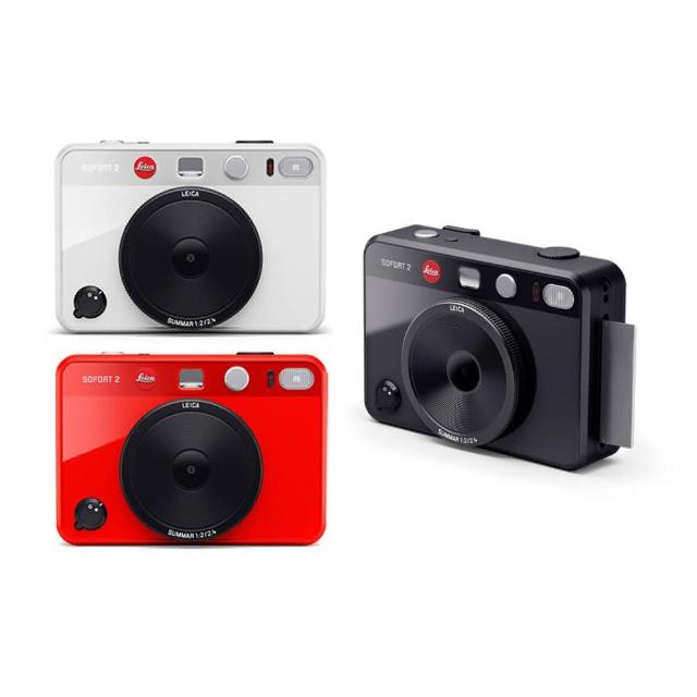 【LEICA 徠卡】SOFORT 2 SOFORT2 雙模式即時相機 白/紅/黑(公司貨)