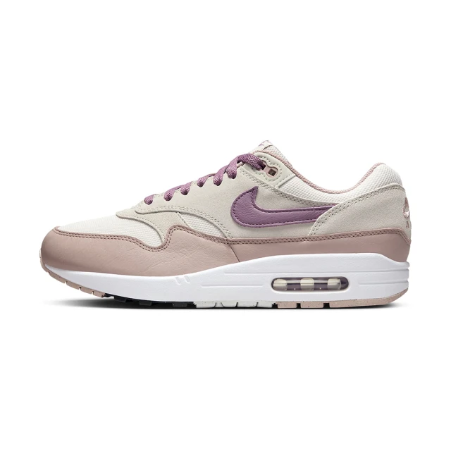 NIKE 耐吉 Air Max 1 SC 男鞋 白粉紫色 氣墊 增高 運動 休閒鞋 FB9660-002