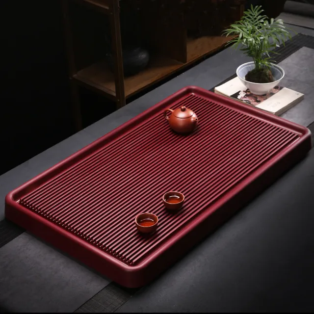 【PUSH!】品茗喝茶具 電木茶盤 可養盤的高端茶具 不開裂 不腐爛 不傷壺 電木茶臺 茶盤(茶盤 電木茶盤 T17)