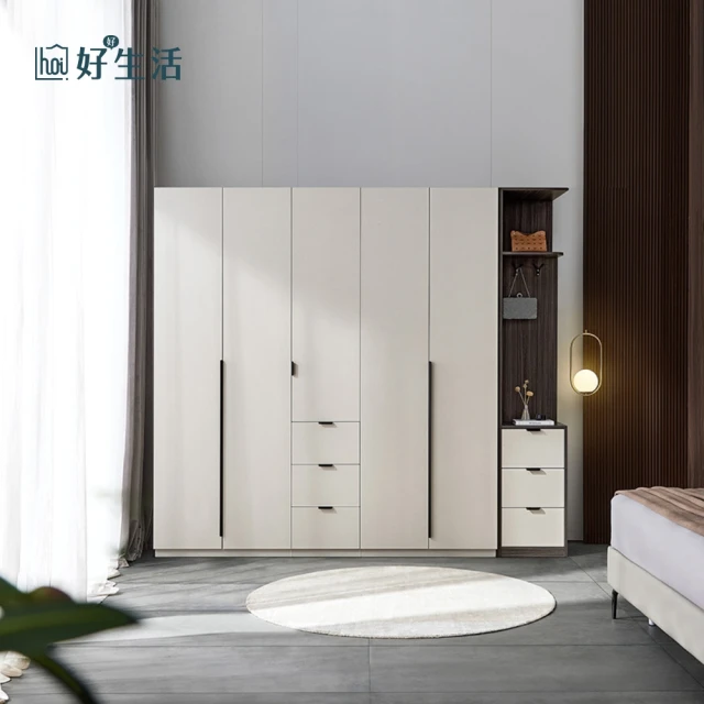 hoi! 好好生活 預購60天★林氏木業空島四門衣櫃 UV1