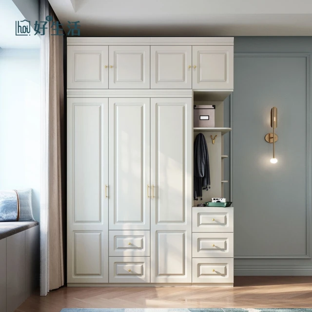 hoi! 好好生活 預購60天★林氏木業空島四門衣櫃 UV1